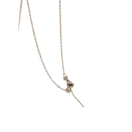 CADENA FORCET CIERRE AGUJA SILVER