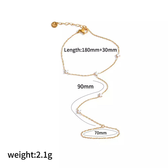 PULSERA ANILLO WATER DROPS