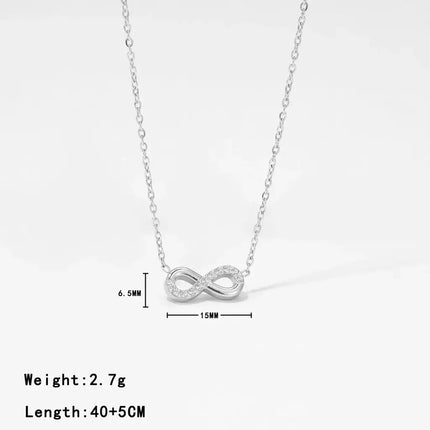 COLLAR INFINITO SILVER