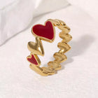 ANILLO RE VINTAGE RED