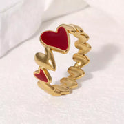 ANILLO RE VINTAGE RED