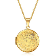 COLLAR RELICARIO LOTO GOLD