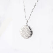 COLLAR RELICARIO LOTO SILVER
