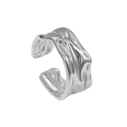ANILLO BIG PINKY SILVER