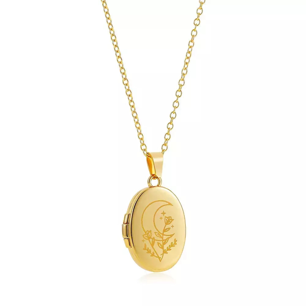 COLLAR RELICARIO MOON