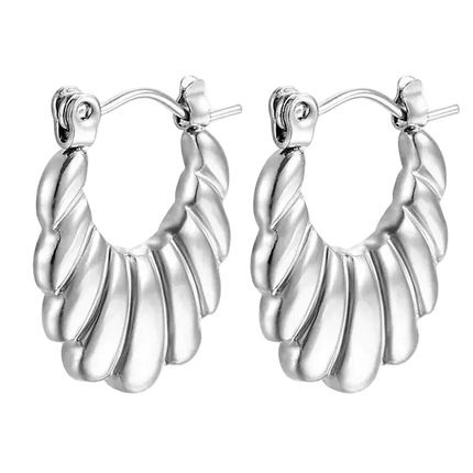 AROS ARGOLLA CUBANA PALMA SILVER