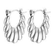 AROS ARGOLLA CUBANA PALMA SILVER