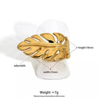 ANILLO LEAFS GOLD