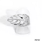 ANILLO LEAFS SILVER