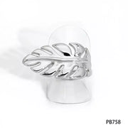 ANILLO LEAFS SILVER