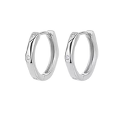 AROS HOOPS MODERN SILVER