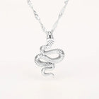 COLLAR SNAKE CLASSY SILVER