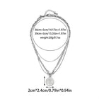 COLLAR MEDALLA TRIPLE