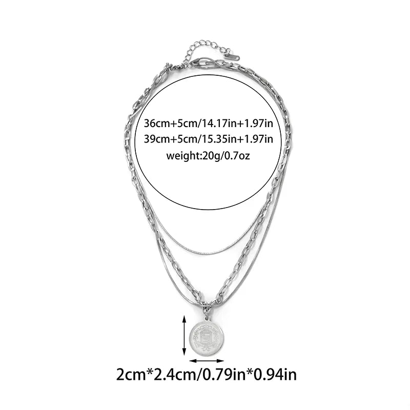 COLLAR MEDALLA TRIPLE