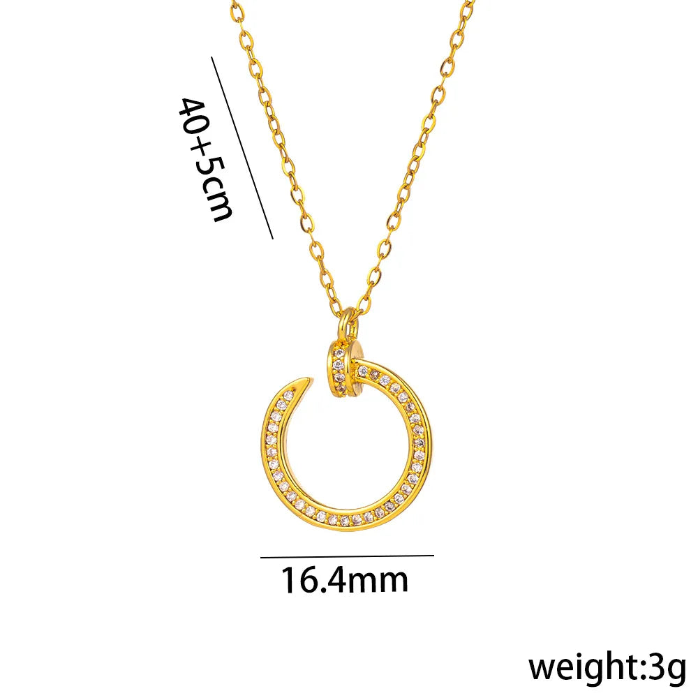 COLLAR CLAVO GOLD