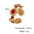 ANILLO NACIENTE NACAR RED