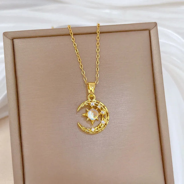 COLLAR LUNA TORNASOL