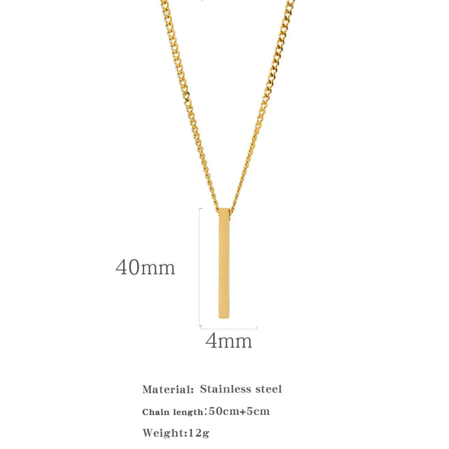 COLLAR NEW BARRITA GOLD