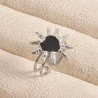 ANILLO FRIDA BLACK SILVER