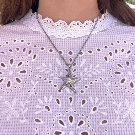COLLAR ESTRELLA DE MAR SILVER