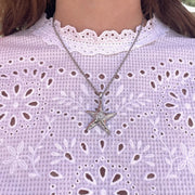 COLLAR ESTRELLA DE MAR SILVER