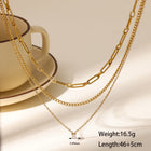 COLLAR TRIPLE PUNTO DE LUZ