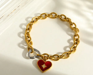 Collection image for: PULSERAS DE ACERO DORADO