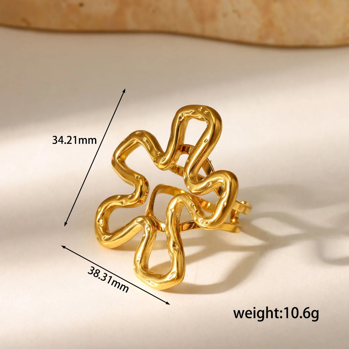 ANILLO ARENITA GOLD
