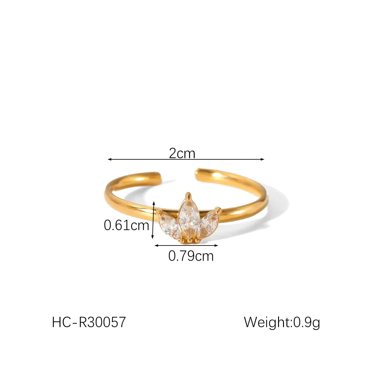 ANILLO TRIPLE PINKY
