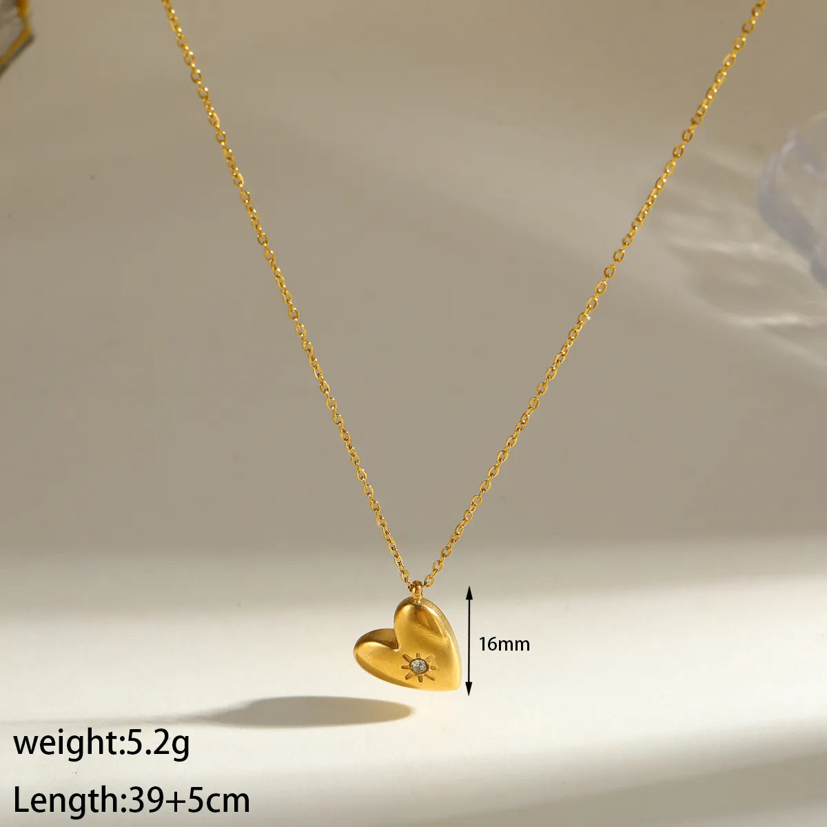 COLLAR METZ HEART