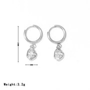 AROS HOOPS VINTAGE SILVER