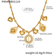 COLLAR SAINTS GOLD