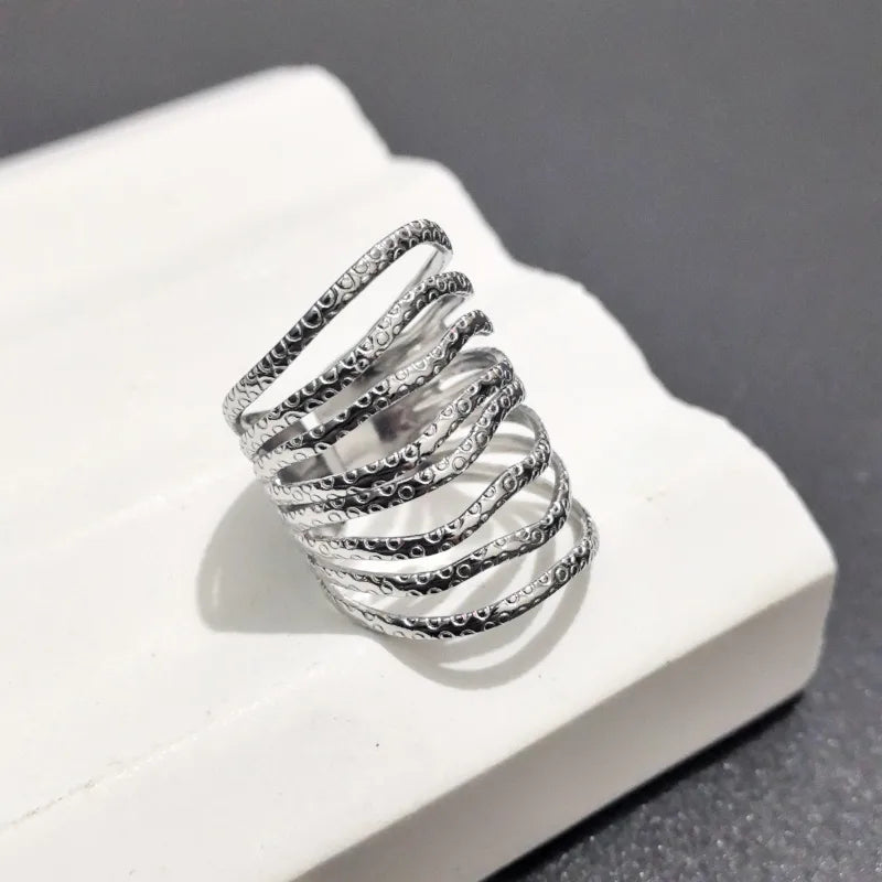 ANILLO PYTHON SILVER