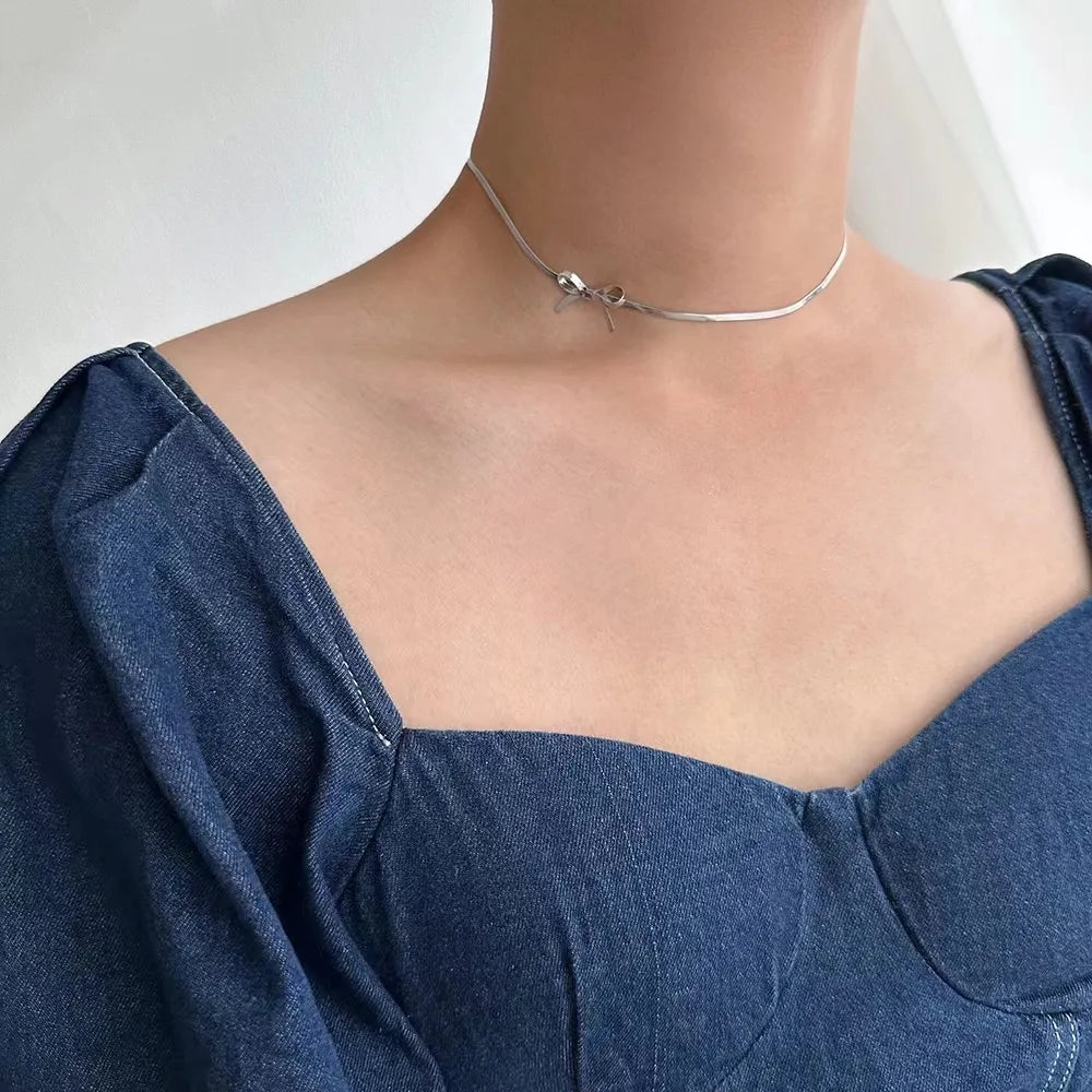 COLLAR SWEET COQUETTE SILVER