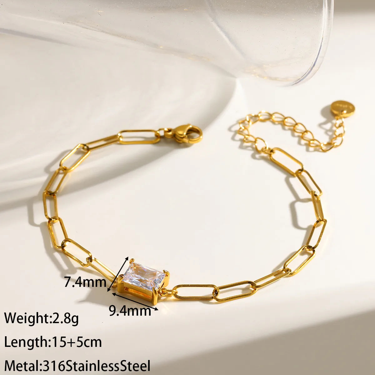 PULSERA LINKS RECTANGLE