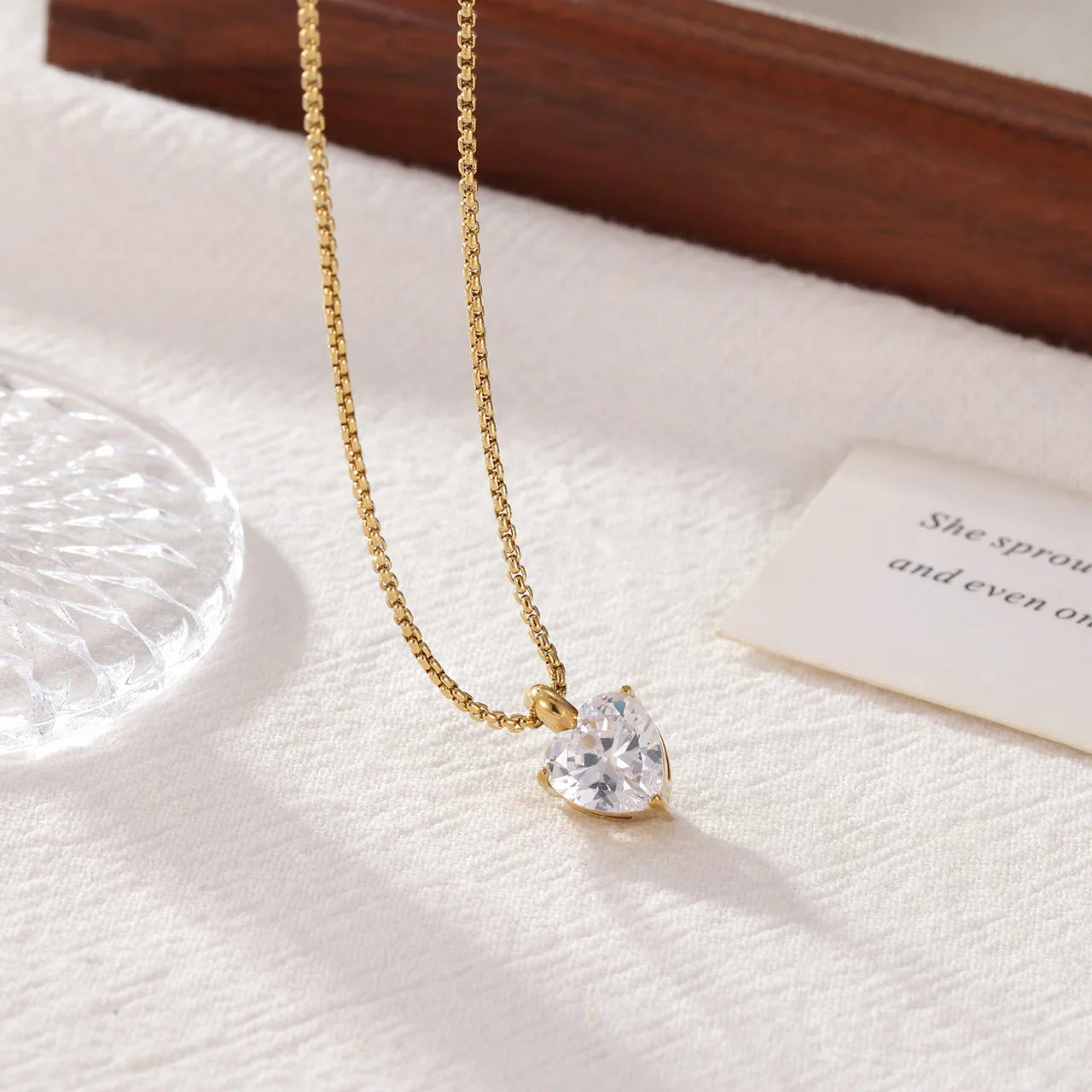 COLLAR CORAZON CHARMIE PREMIUM GOLD