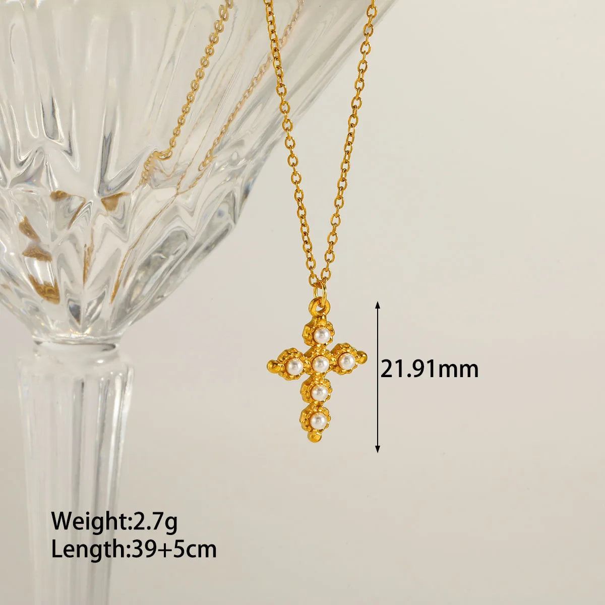 COLLAR COQUETTE CROSS