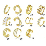 ARO EAR CUFF LISO CROSS