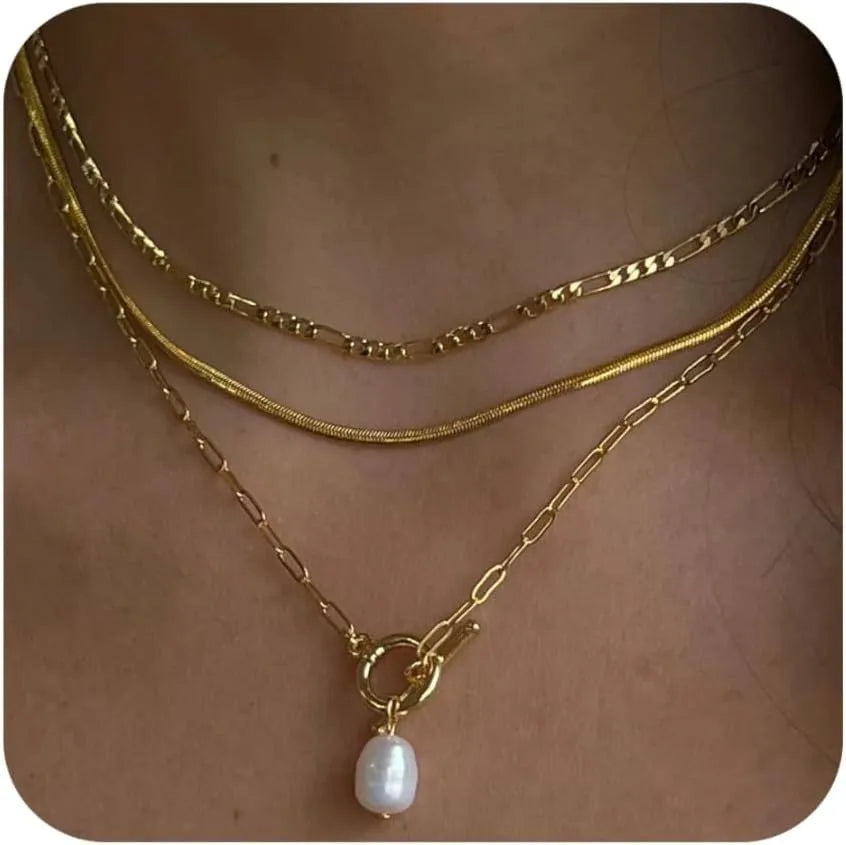 COLLAR TRIPLE PEARL