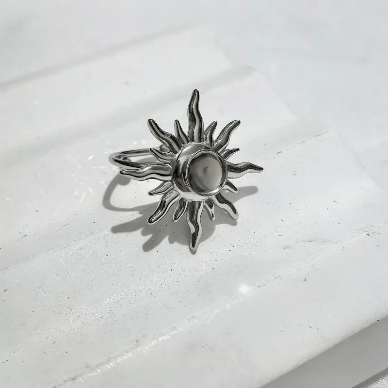 ANILLO EL SOL SILVER
