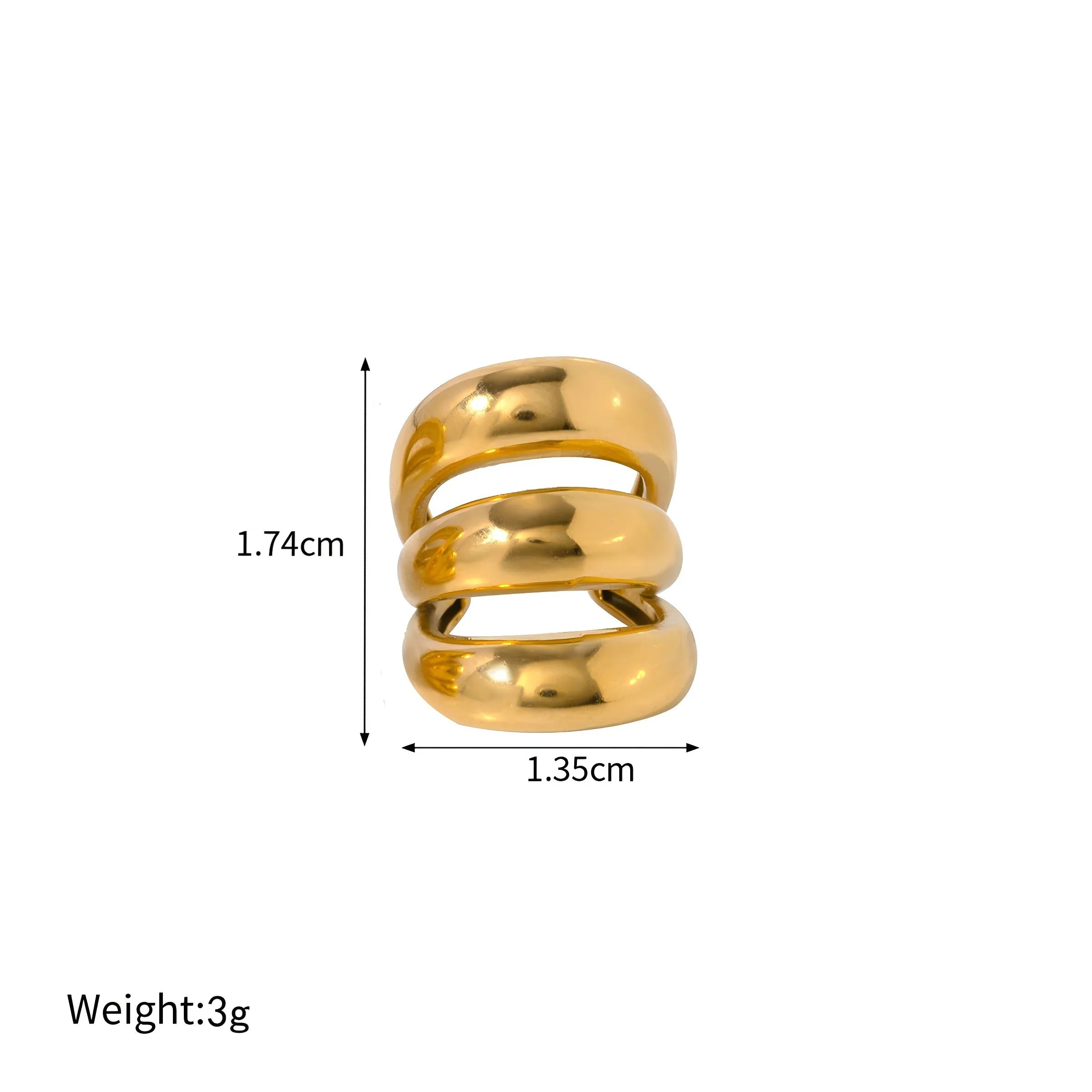ARO EAR CUFF TRIPLE