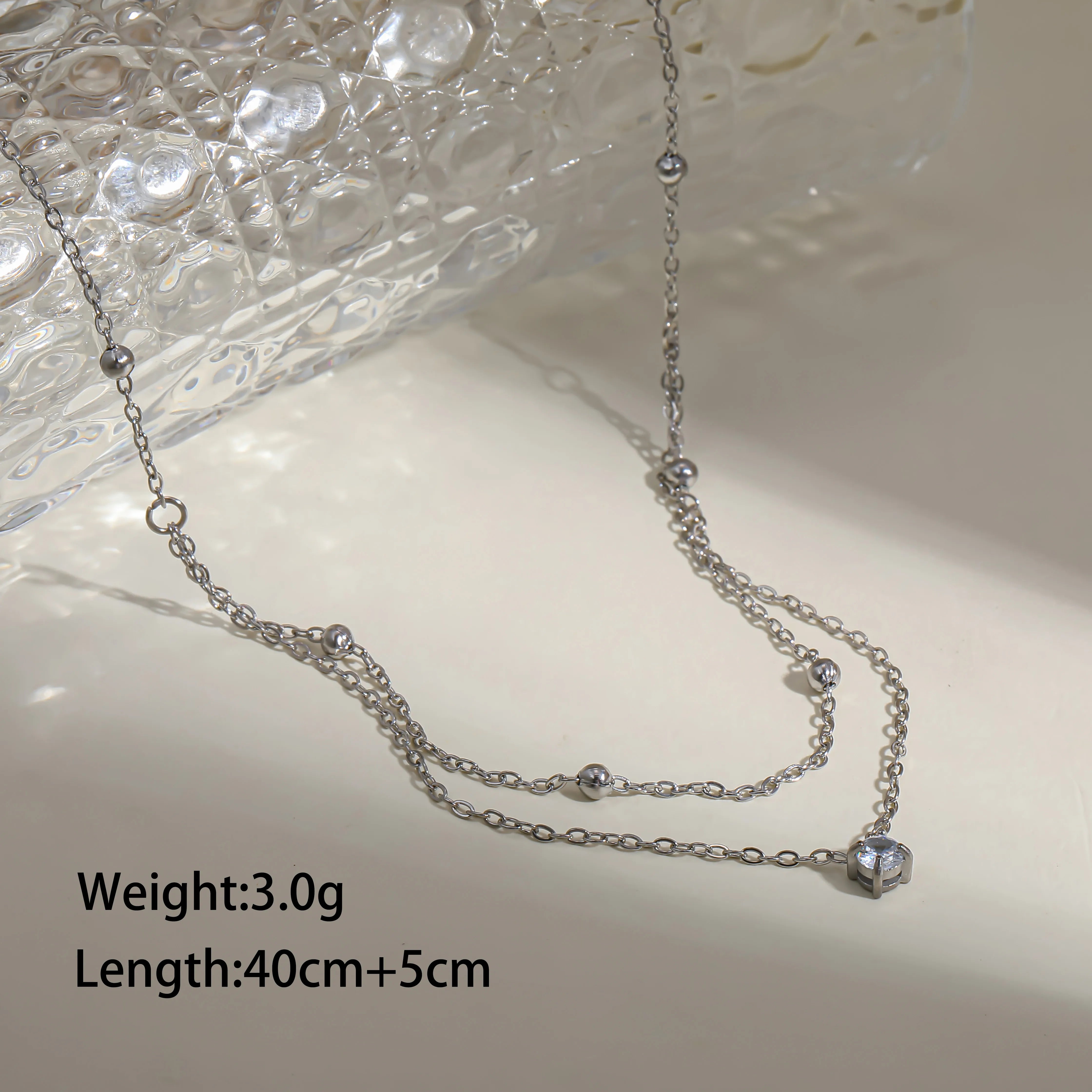 COLLAR DOBLE SILVER