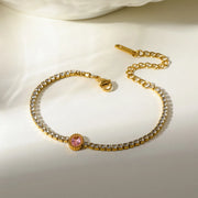 PULSERA ROSABELL ROSA