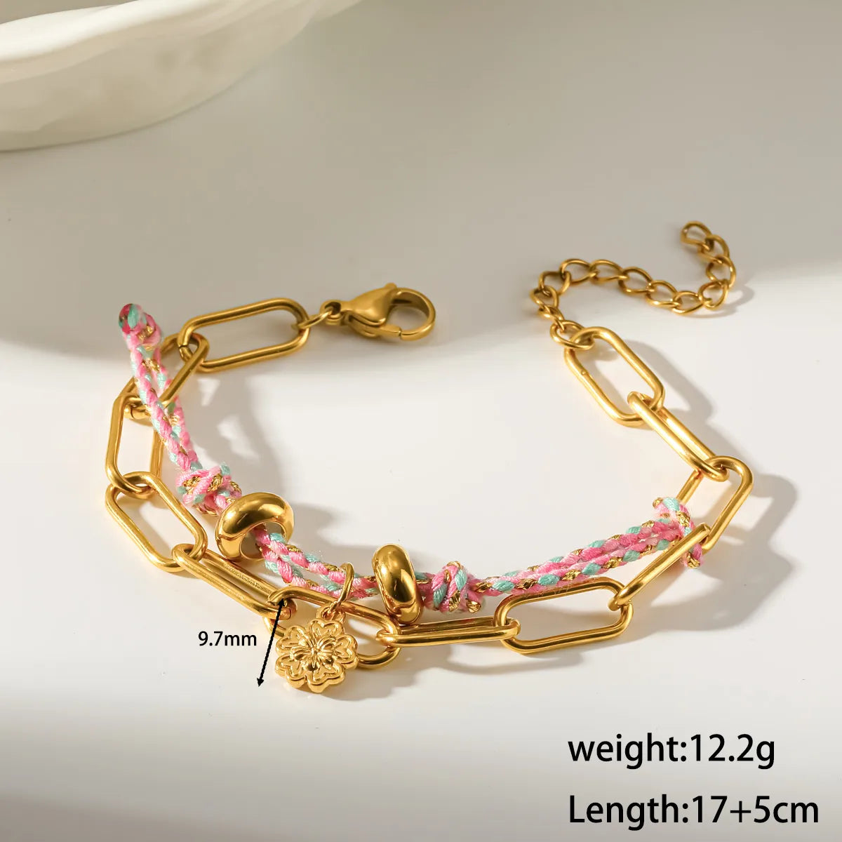 PULSERA CAMBRIA PINK ROSA