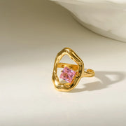 ANILLO OVALI LUX PINK
