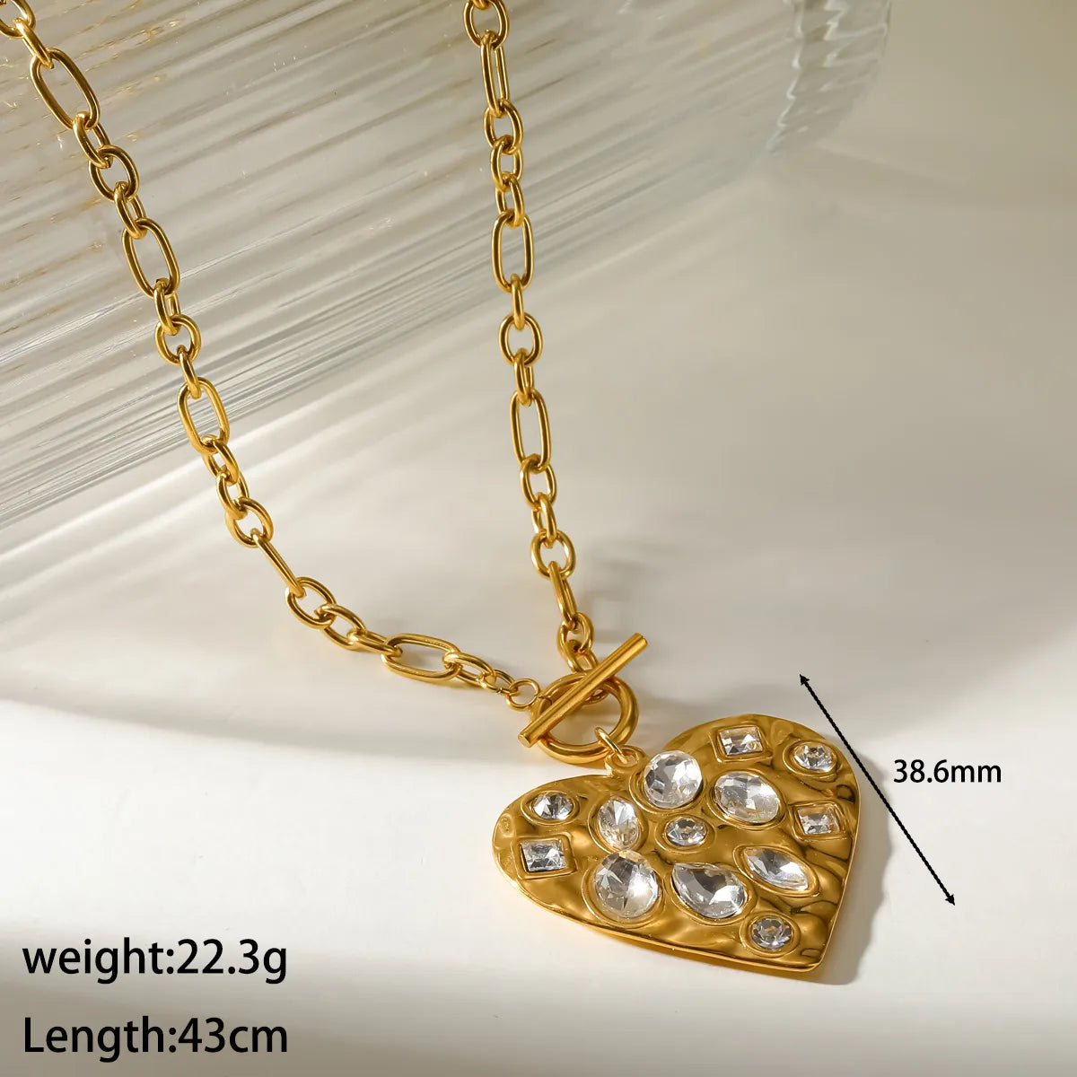 COLLAR CRATER CORAZON