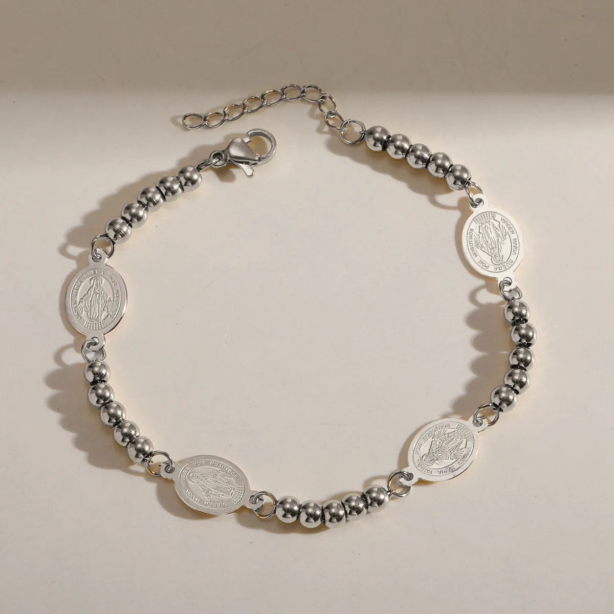 PULSERA VIRGENCITAS SILVER