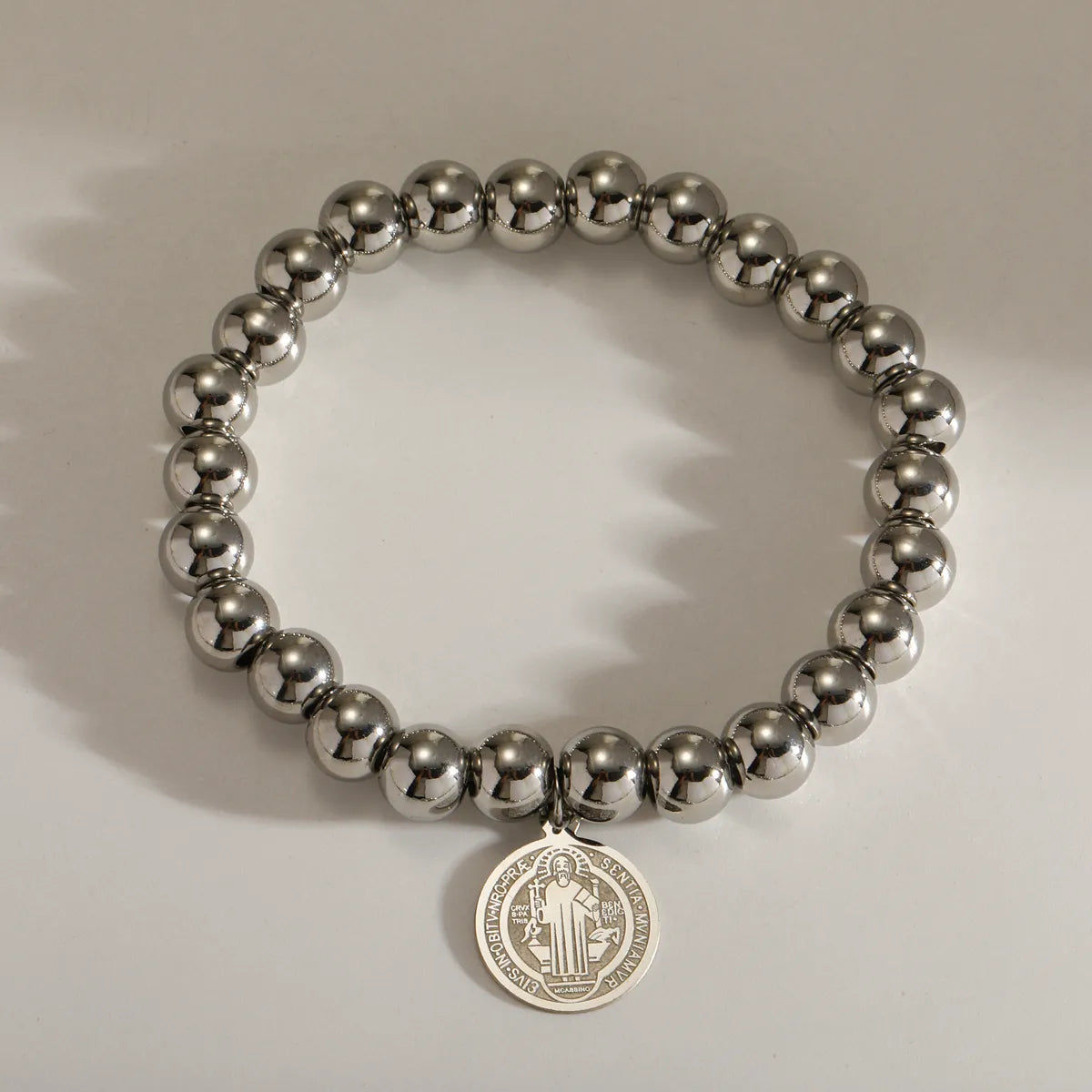 PULSERA BOLITAS SAN BENITO SILVER