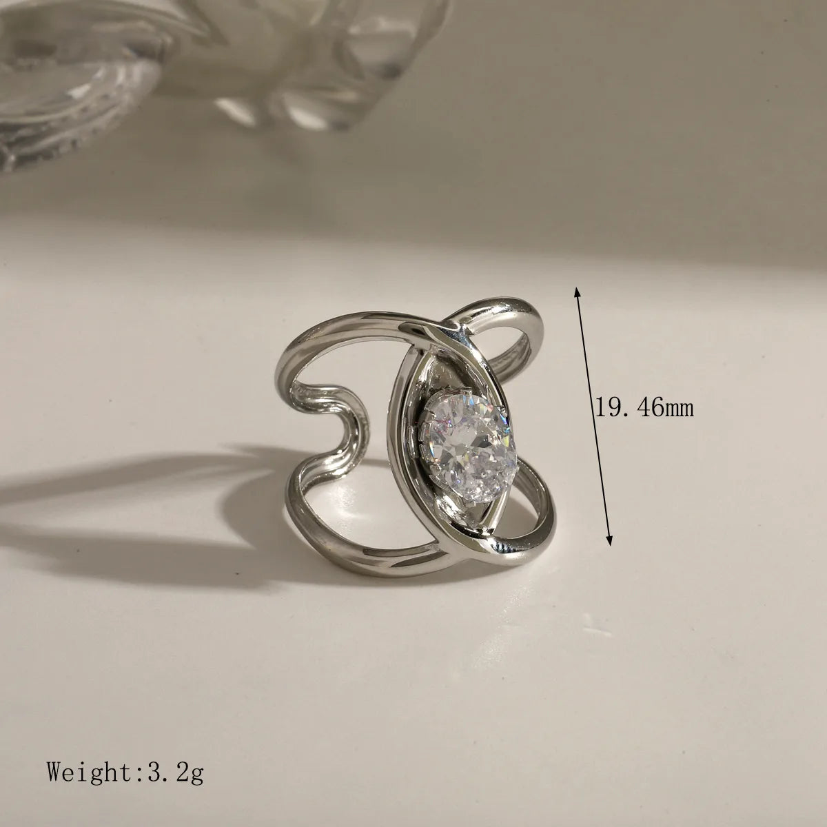 ANILLO PALM SILVER
