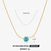 COLLAR SUSANO TURQUESA
